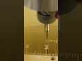 #shorts video showing the making of a brass ruler #woodworking #brass #diy