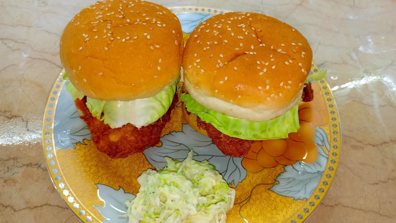 #Ramzan special Zinger burger recipe