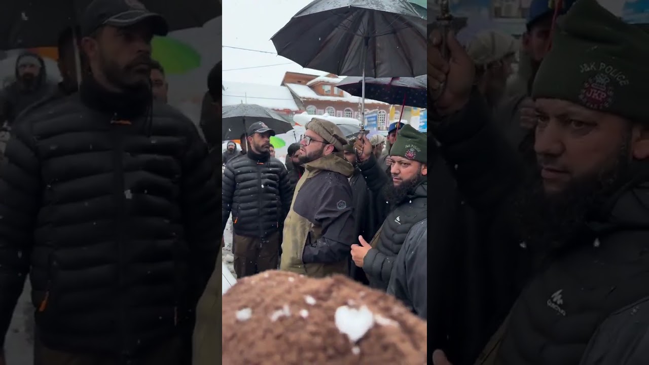 Viral MLA BUDGAM 🐅Budgam Snow Crisis: Ambulance stuck with Dead Body | MLA Aga Syed Muntazir