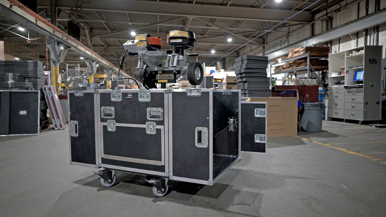 Custom Transport Case For Snap Attack & Aerial Attack Football Launching Machines.