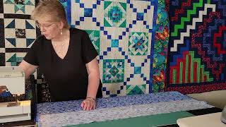 Putting a Hanging Sleeve on a Quilt with a Binding Already On
