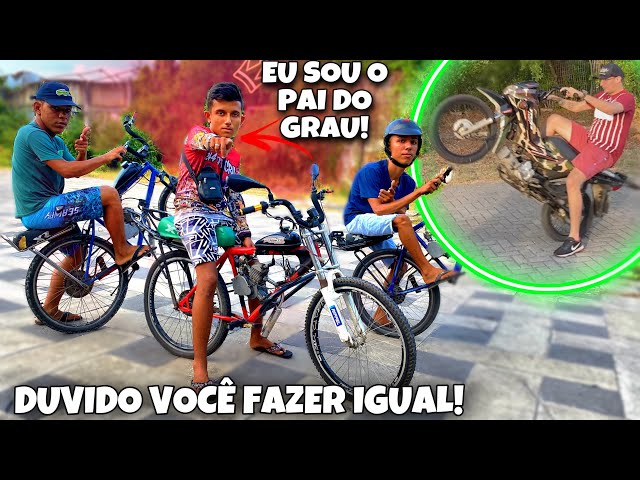 tentando dar zerinho no grau de bike motorizada #bikemotorizada #grau  #graudebike #26danorte #familia244 #puxoucortouraspou #edergrauu  #vinidamotorizada, By AB Motorizada