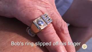 Ring saved from sewer - PSL Utility Systems persistence pays off!