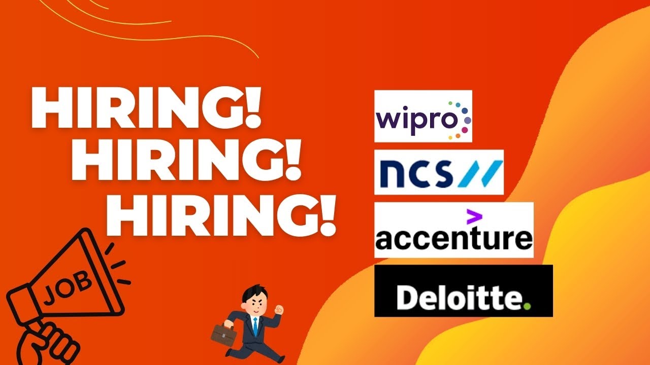 Fresher Jobs in IT & Tech: Wipro, Accenture, Deloitte & NCS (2026) – How to Apply!