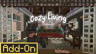 Cozy Living Build Set Add-On | Minecraft Marketplace | Showcase screenshot 5