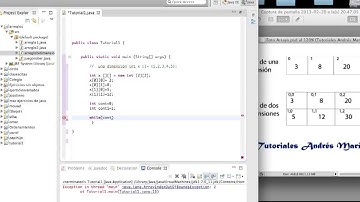 Curso completo JAVA  #12 - Arrays de dos dimensiones - Español