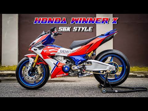 Video PROJECT HONDA WINNER X IDEMITSU SBK STYLE - youtube