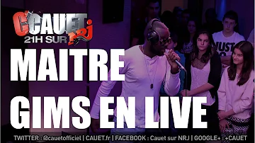 Maitre Gims - J'me tire - Live - C'Cauet sur NRJ