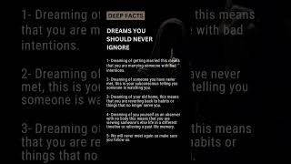 4 Dreams You Should Never Ignore 🌙 | Hidden Dream Meanings #dreams #nightmare #darkpsychology#shorts