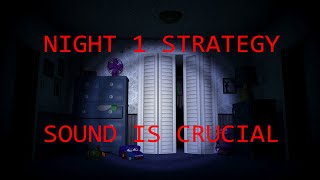 How to beat FNaF 4 - Night 1 Walkthrough | FNaF Academy