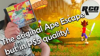 A New-Gen Fan Remake of Ape Escape! - Sunday Quickie