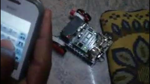 mobile controlled robot using 8051 varun