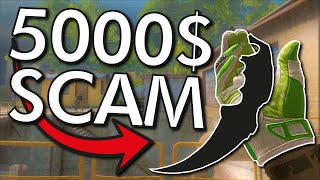 I got scammed with this knife in 2015...