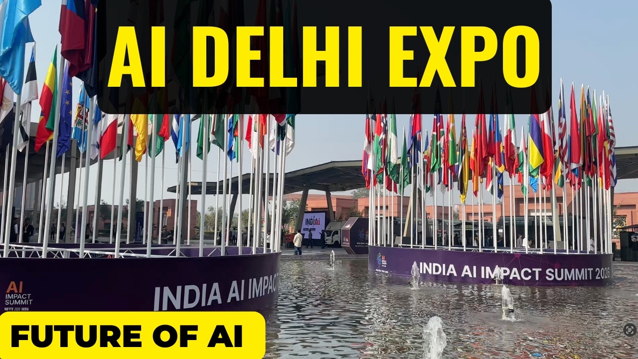 World’s Latest AI Technology in Delhi 😱 | AI Expo India 2026