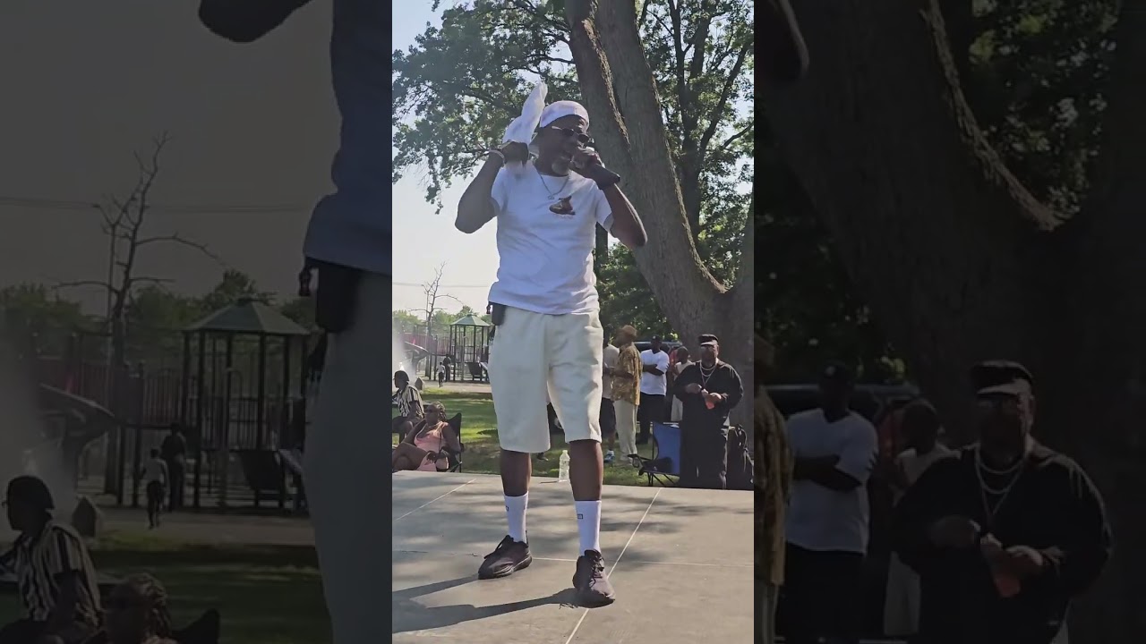 Legendary Mc Silver Fox Live at Springfield Gardens Queens.