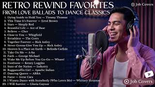 🕺🎶 Retro Rewind Favorites: From Love Ballads to Dance Classics - Job Covers