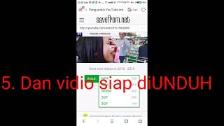 cara download vidio dengan SAVEFROM.Net