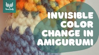 The fastest and easiest invisible color change in amigurumi