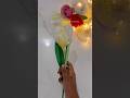 Super Aesthetic Soft Yellow Tulip Flower Made with Tissue Paper 🌼