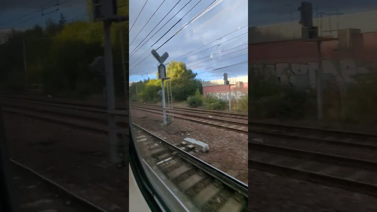 BELLSHILL TO GLASGOW CENTRAL ON BOARD A SCOTRAIL HITACHI CLASS 385