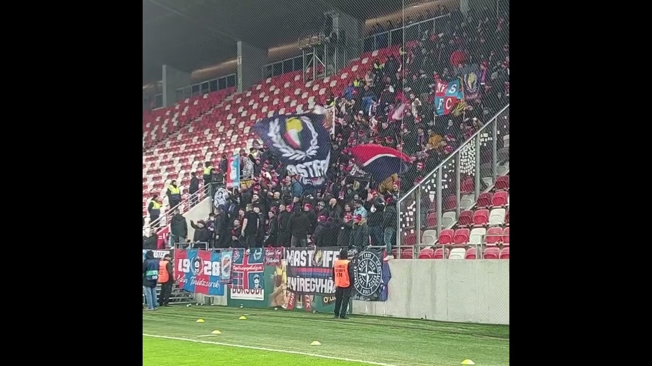 Diósgyőr - Nyíregyháza 2025.02.15. | Szpari szurkolás