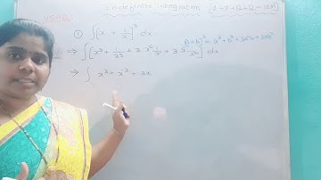 INDEFINITE INTEGRATION// VERY SHORT ANSWER TYPE QUESTION NUMBER 1//IPE purpose both AP and TS