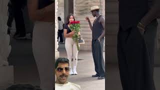 Girls Reaction 😳#dance #funny #prank #viralshorts #funnyfails #comedy #hilariousfails