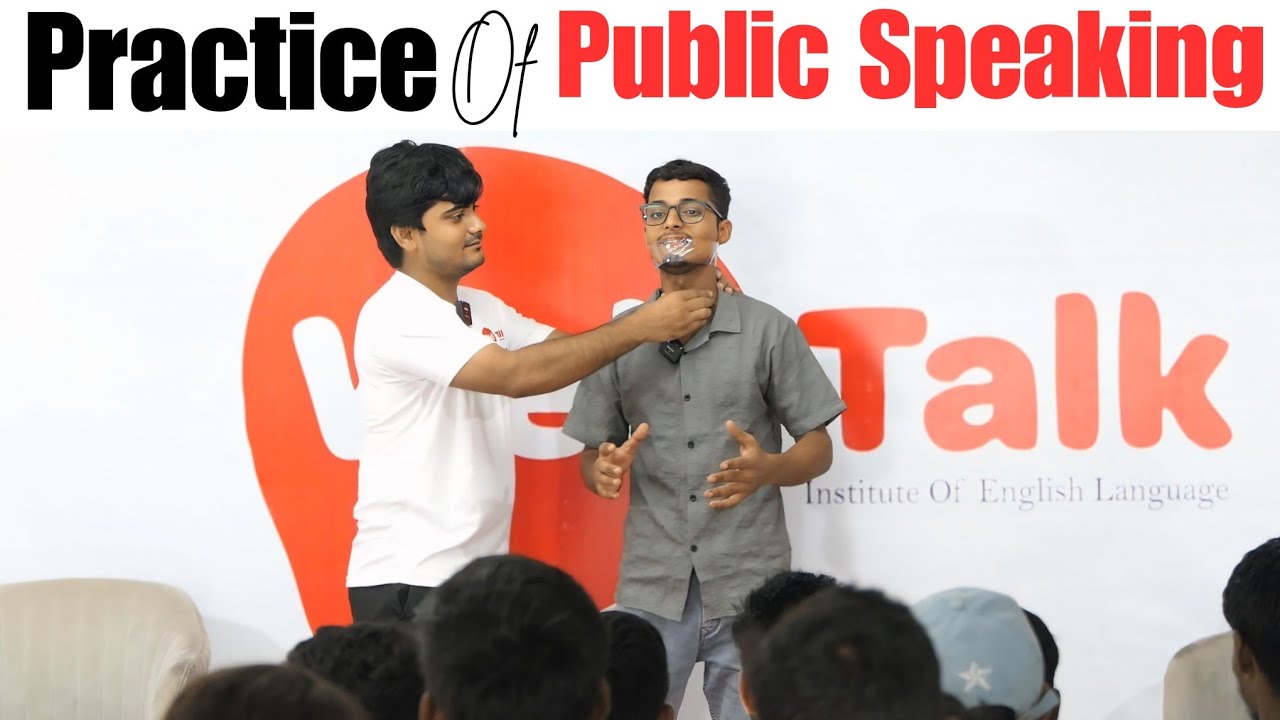 Practice of Public Speaking and voice modulation | Voice therapy ...