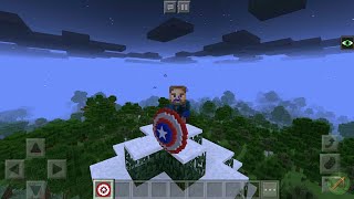 درع كابتن أمريكا في ماين كرافت !! | Captain America’s Shield Addon