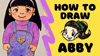HOW TO DRAW - Abby (Disney's Turning Red)