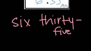Time to five - math lesson CI 201
