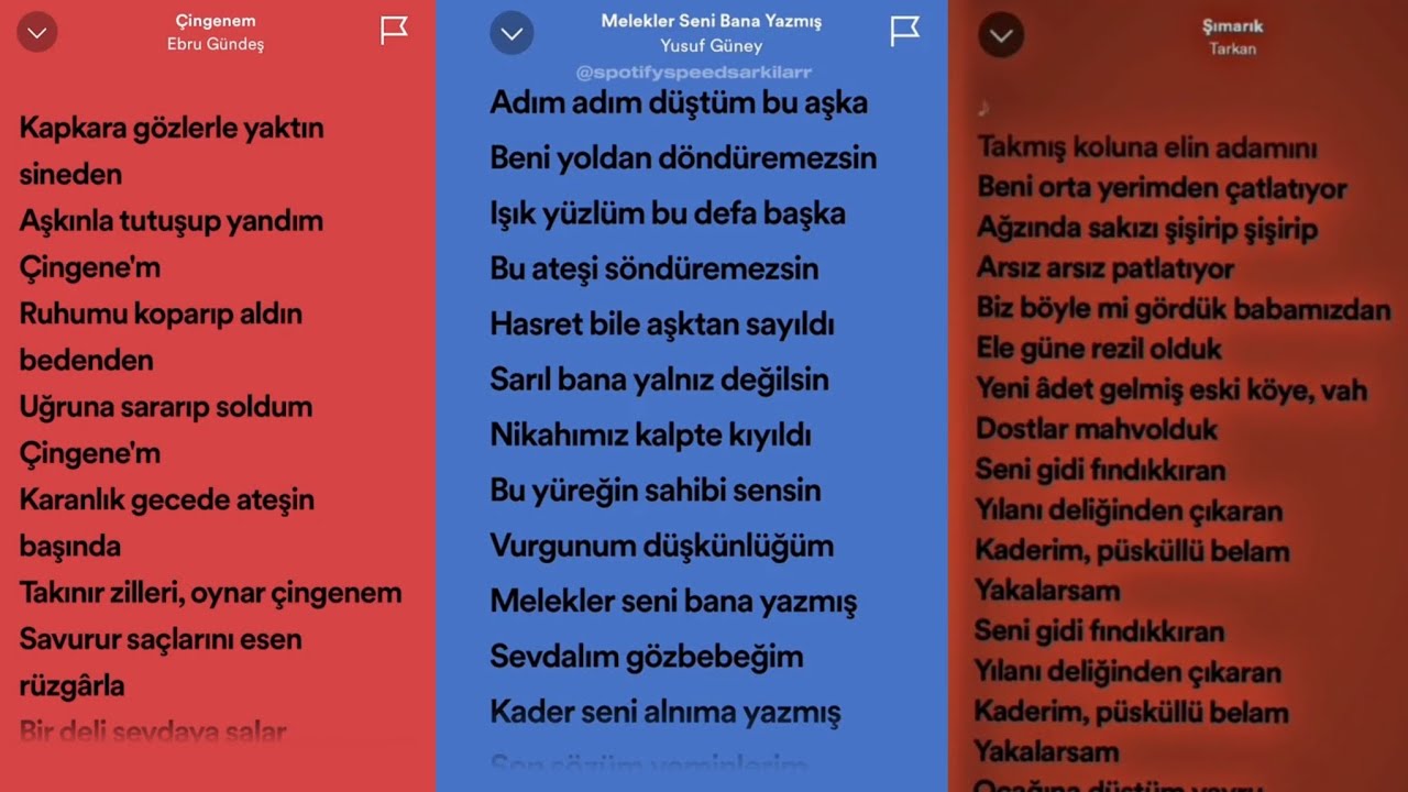 ✨️Türkçe speed up şarkılari✨️