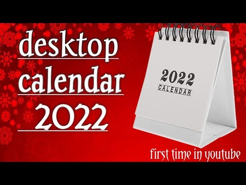 Видео Diy Calendar