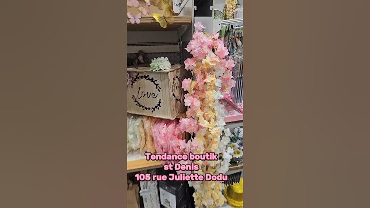 Tendance boutik St Denis, boutique de décoration #decorationanniversaire