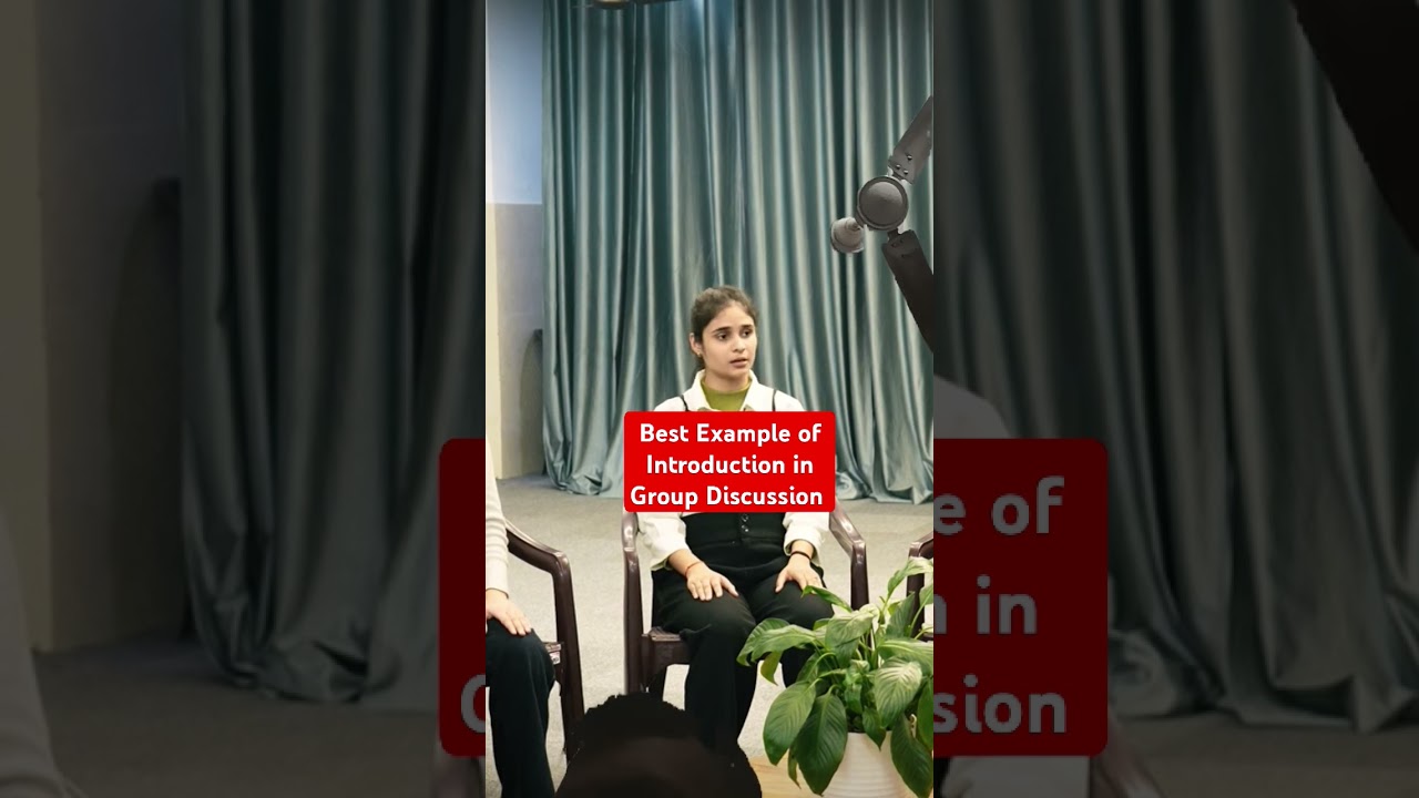 Best And Ideal Example of introduction during Airforce Group Discussion GD 