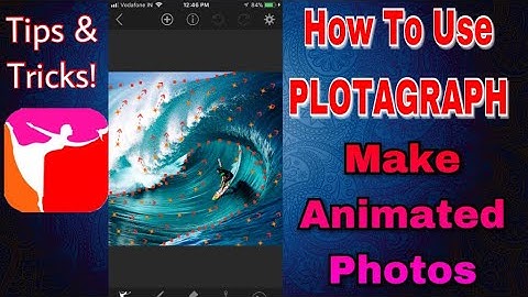 How to Make your still Photos Move | How to use Plotagraph App | Photo Animation | Live Photos