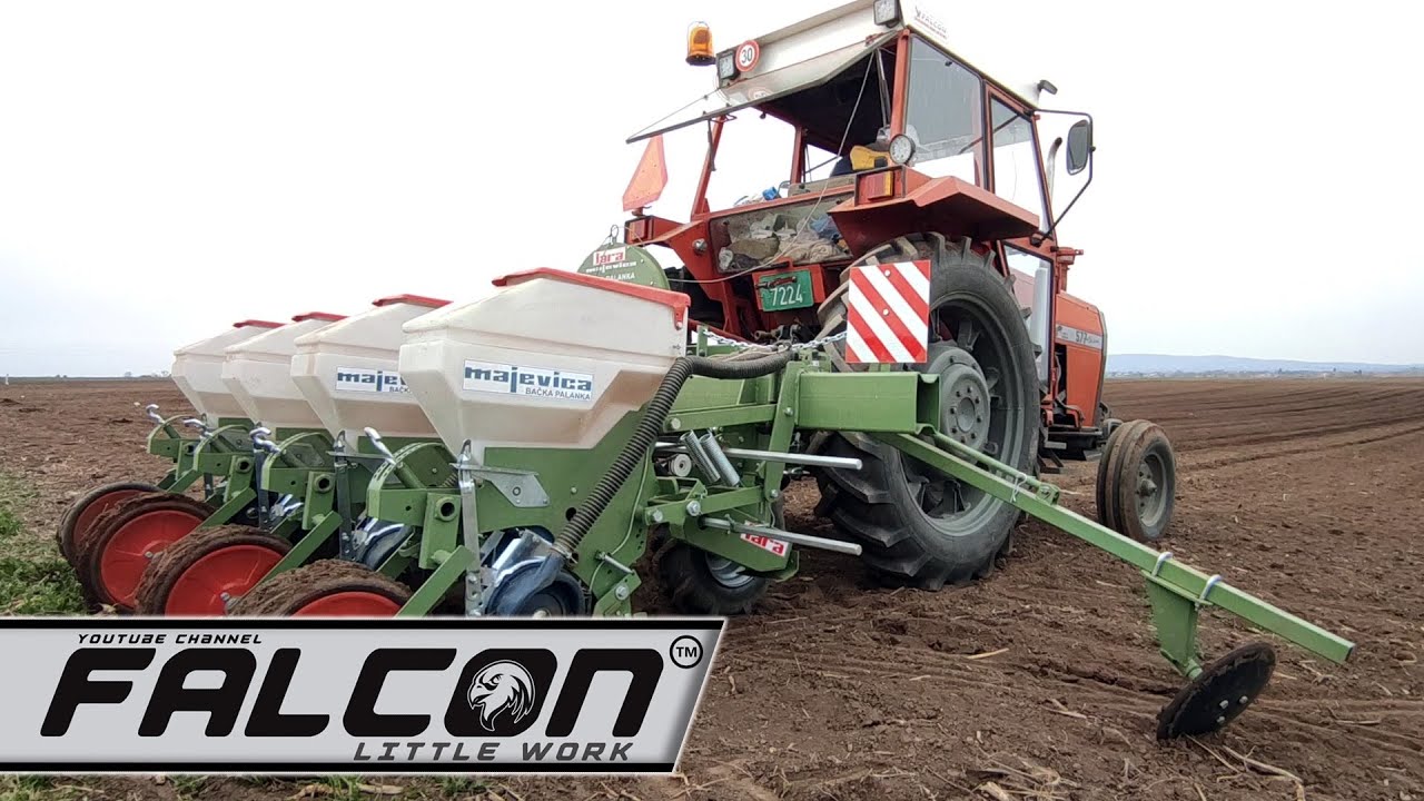 Setva kukuruza IMT 577 - LARA pneumatska raona sejalica BACKA PALANKA