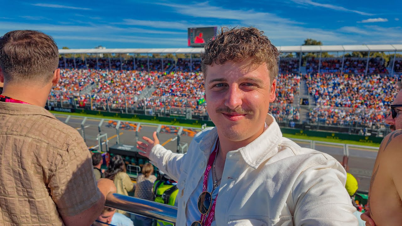 I Flew ACROSS THE WORLD To Watch The AUSTRAIAN GRAND PRIX