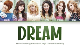 After School   Dream feat Preschool Girl  color Coded S Hanromeng