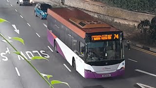 SBS8591J(SWDEP SP) On Service 74, SBS8721B(SWDEP SP) On Service 165 At Thomson Road