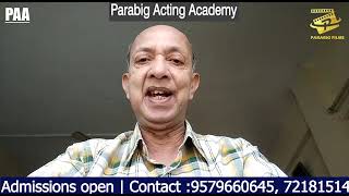 Parabig Acting Academy Sunil Godbole Acting Cles In Pune