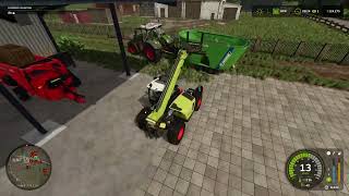 LS25 Zielonka (PS5) Tiere versorgen u, Sonnenblumen dreschen.