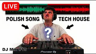 🔴 Live mixing POLISH RAP with TECH HOSUE 🎧 | DJ Mix #15