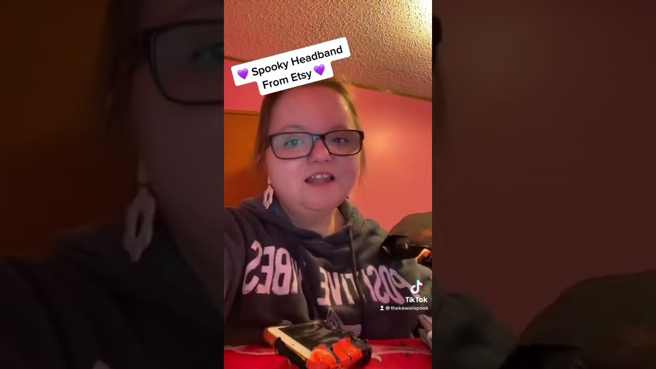 💜Spooky Headband From Etsy 💜