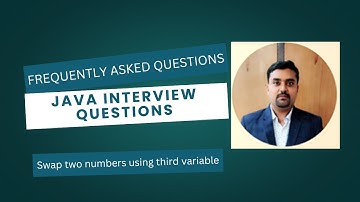 Swap two numbers using third variable | @Princetestingworld #java #javaprogramming #video