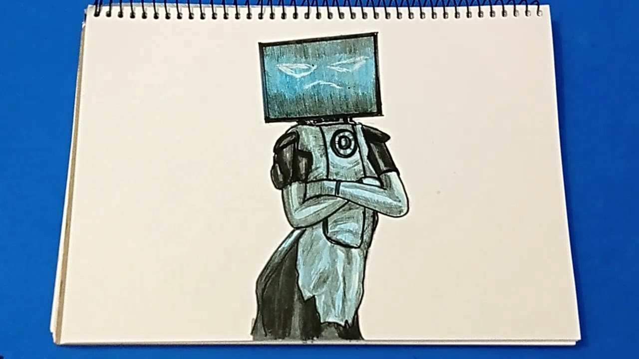 How to draw Computer woman in Skibidi Toilet (Wars) - YouTube