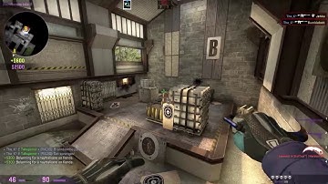 ESEA.net COTW: 1v5 Ace clutch on cache