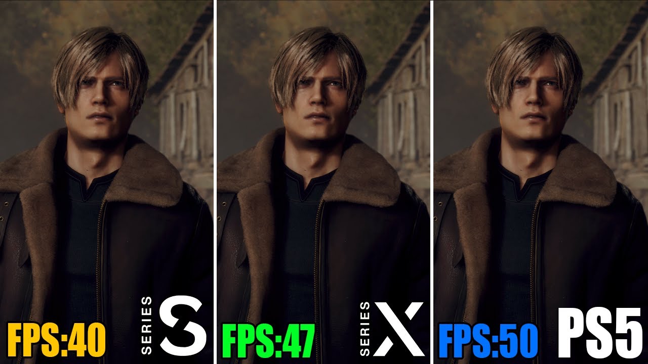 RESIDENT EVIL 4 REMAKE  Xbox Series S vs Xbox Series X vs PS5 :  r/XboxSeriesX