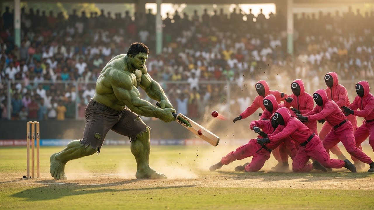 HULK vs 50 FIELDERS 😱 | Impossible Cricket Challenge | 500 CRORE PRIZE