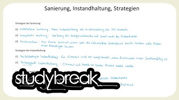 Sanierung, Instandhaltung, Strategien | Immobilienmanagement